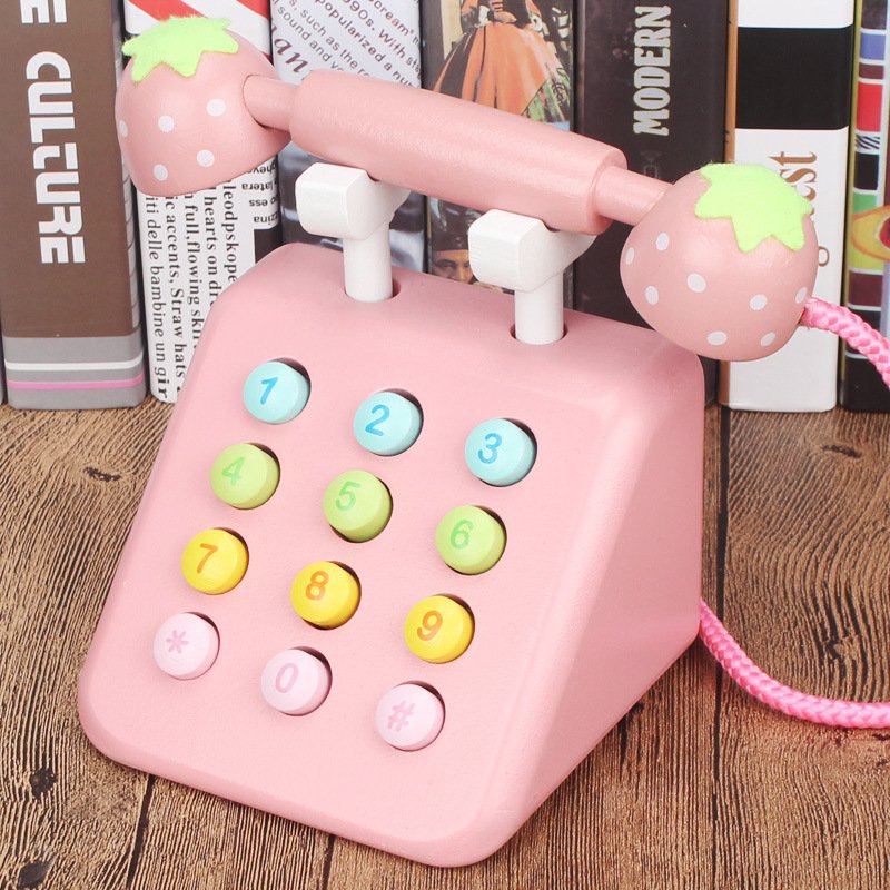 Wooden Telephone Toy