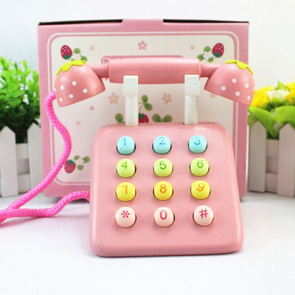 Wooden Telephone Toy