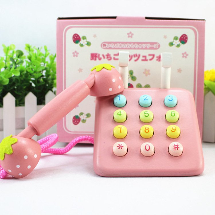 Wooden Telephone Toy