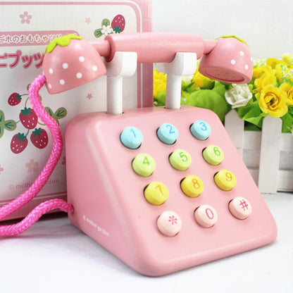 Wooden Telephone Toy