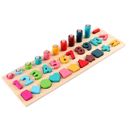 Wooden Montessori Toys Shape Sorting